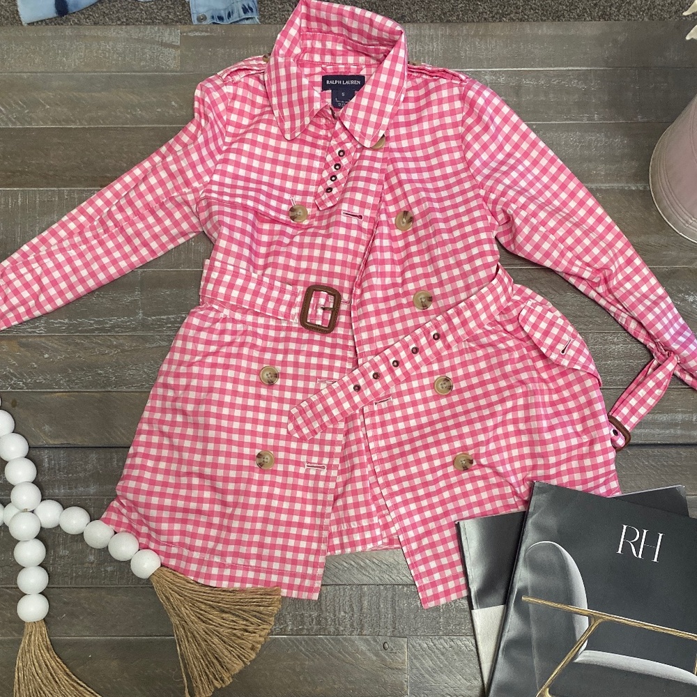 Ralph Lauren girls rain coat